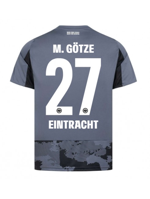 Eintracht Frankfurt Mario Gotze #27 Replika Tredje Kläder 2025-26 Kortärmad Eintracht Frankfurt Mario Gotze #27 Replika Tredje Kläder 2025-26 Kortärmad
